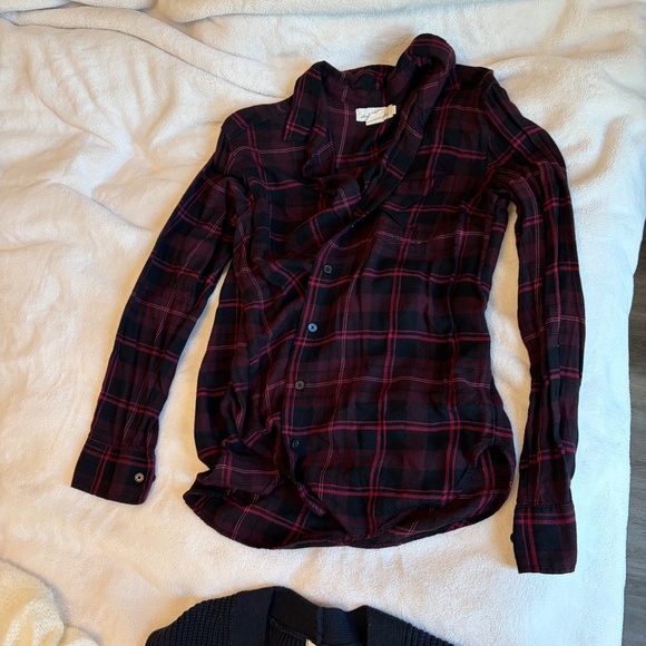 XS/S Blouse + Top Bundle - 10 Pieces (Zara, Target, Aerie, NWT!) - Picture 7 of 15